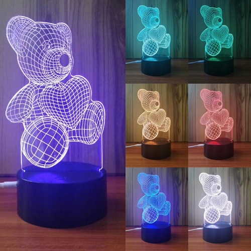 3d led lampa